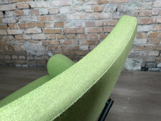 Image 1 of Cassina 836 Tre Pezzi green armchair