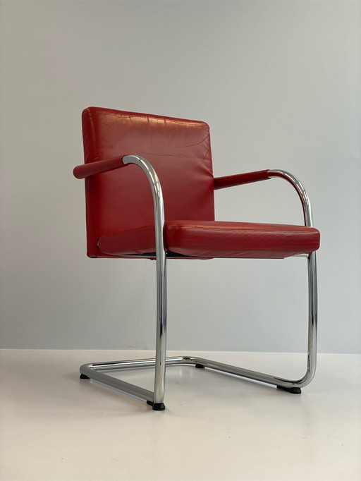 Vitra VisaSoft Chair (cuir véritable)