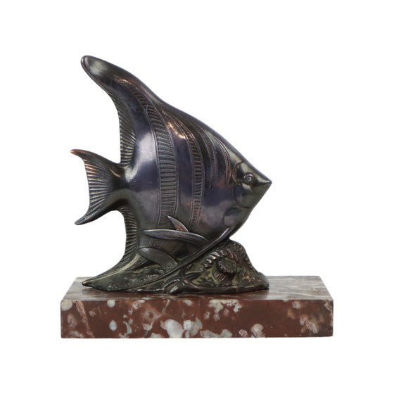 Image 1 of Art Deco Fish Sculpture