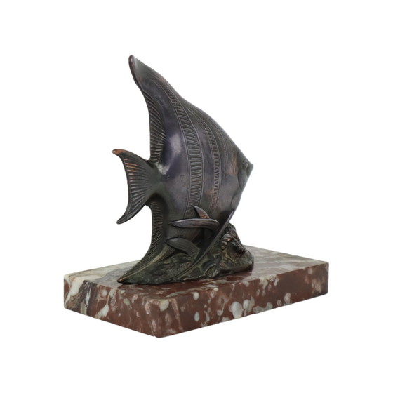 Image 1 of Art Deco Fish Sculpture