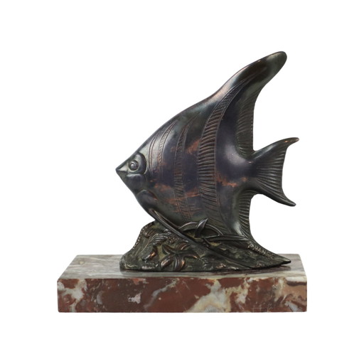 Art Deco Fish Sculpture