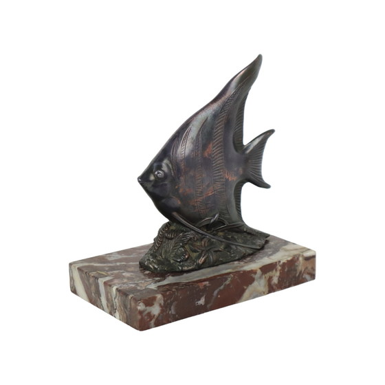 Image 1 of Art Deco Fish Sculpture