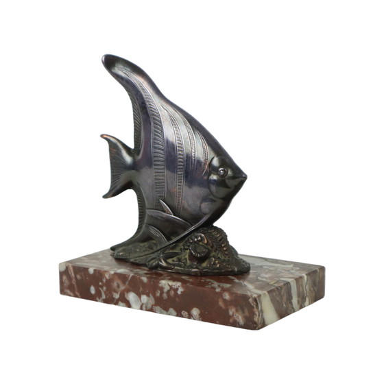 Image 1 of Art Deco Fish Sculpture