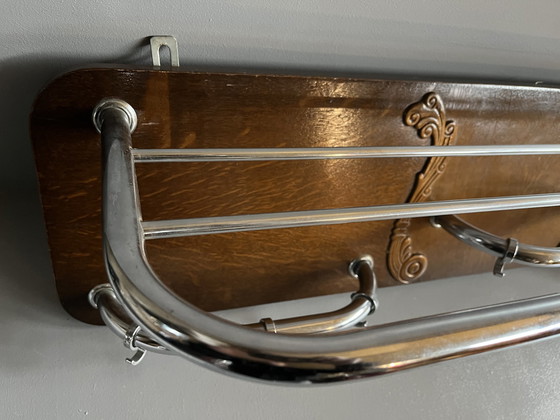 Image 1 of Porte-manteau Vintage Art Nouveau