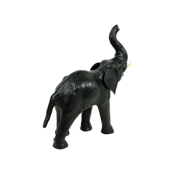 Image 1 of Elefante in pelle nera vintage