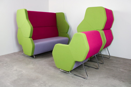 Image 1 of Nowystyl Hexa sofa and armchairs