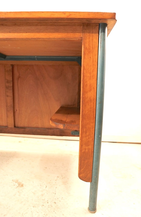 Image 1 of Jean Prouvé Writing Table or Desk  for Lycée Nancy