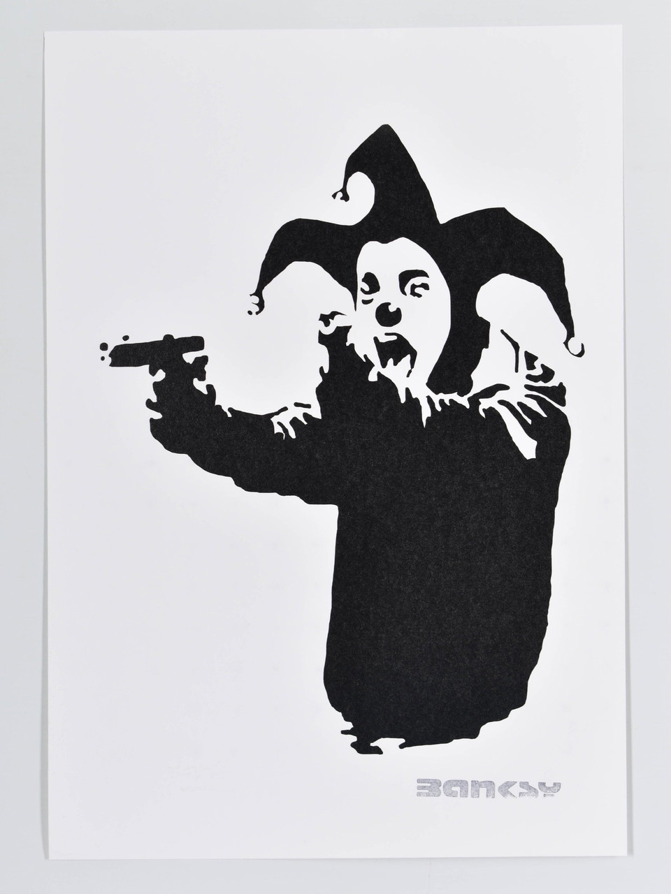 バンクシー ポスター banksy オリジナル Clown KYNE バンクシー