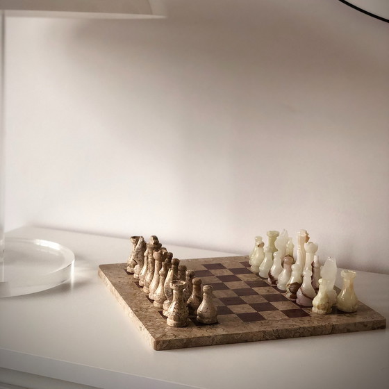 Image 1 of Marble chessboard