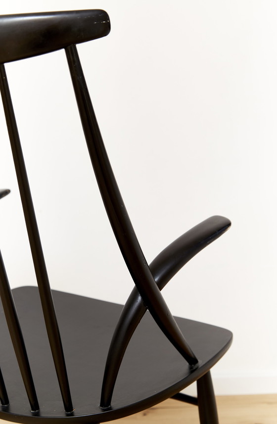 Image 1 of Illum Wikkelso Rocking Chair "IW3" for Niels Eilersen