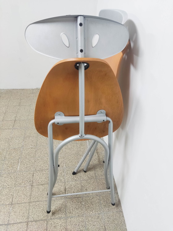 Image 1 of 2x Bonaldo Piu folding chairs by Chiaramonte & Marin