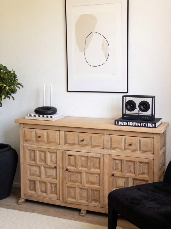 Image 1 of Brutalist spanish sideboard credenza