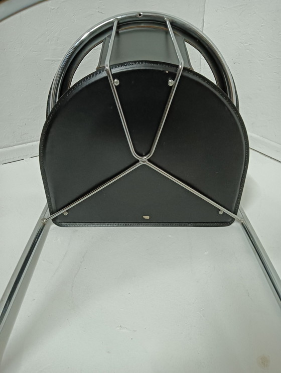 Image 1 of Leather chair, Canasta by Arrben, 1970's