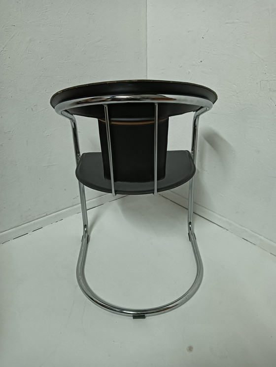 Image 1 of Leather chair, Canasta by Arrben, 1970's