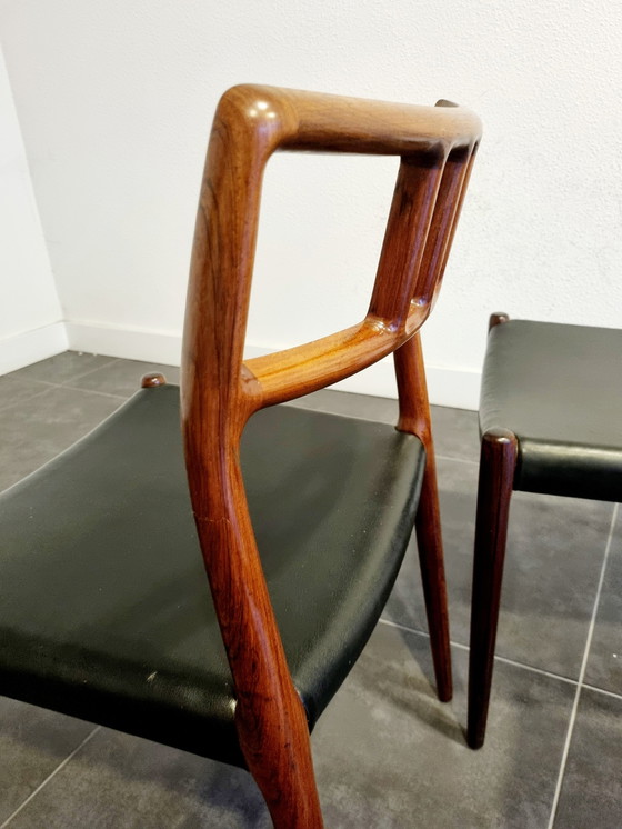 Image 1 of 4 x Niels O Møller chair 79 & table