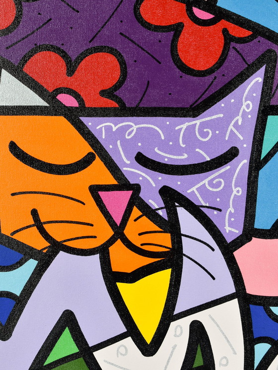 Image 1 of Romero Britto - A beautiful day