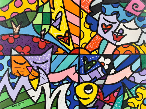 Romero Britto - Une belle journée