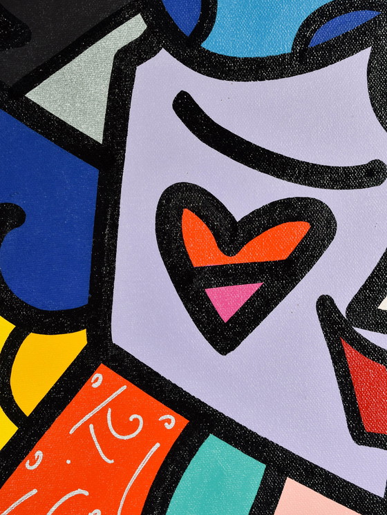 Image 1 of Romero Britto - A beautiful day