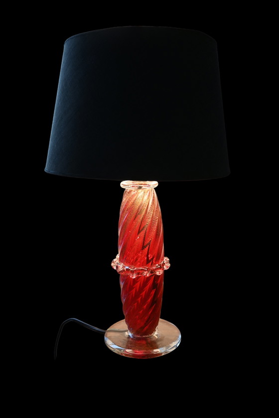 Image 1 of Archimede Seguso Table Lamp made of Murano glass