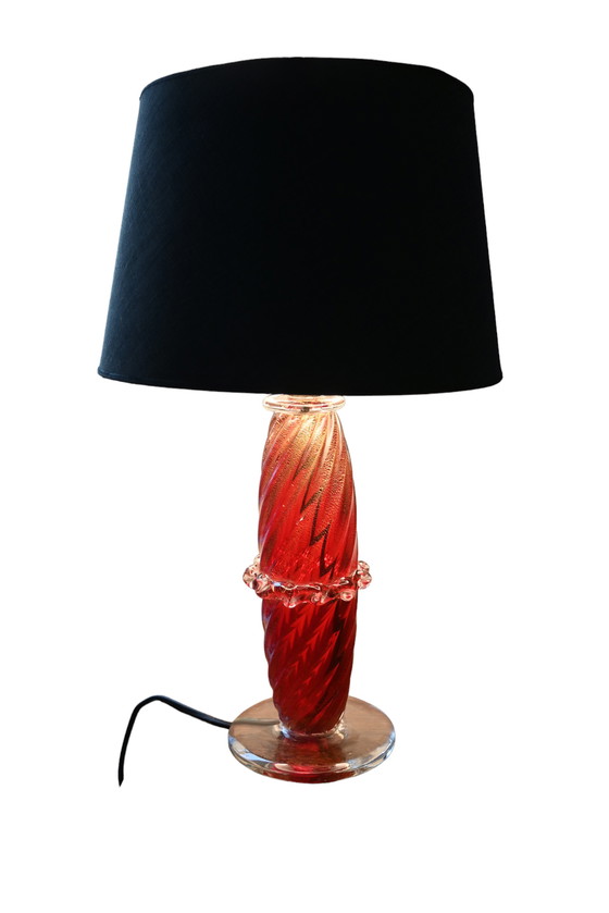 Image 1 of Archimede Seguso Table Lamp made of Murano glass