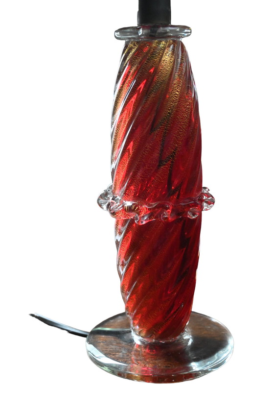 Image 1 of Archimede Seguso Table Lamp made of Murano glass