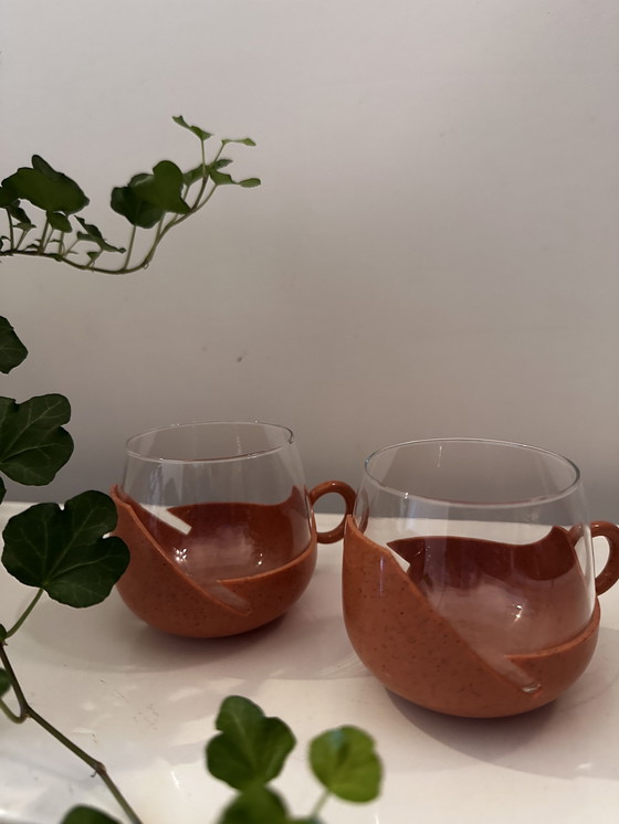 Image 1 of 1960s Tea Glasses Retro