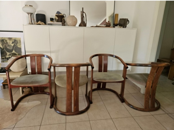 Image 1 of 4x vintage chairs for sale