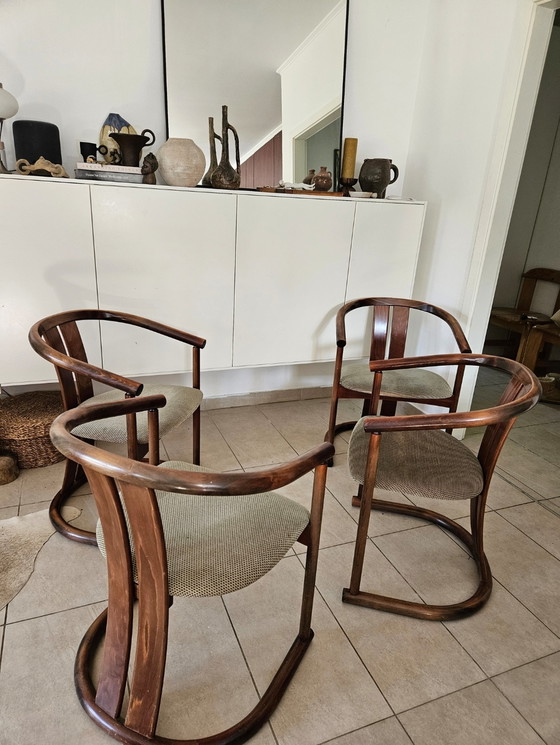 Image 1 of 4x vintage chairs for sale