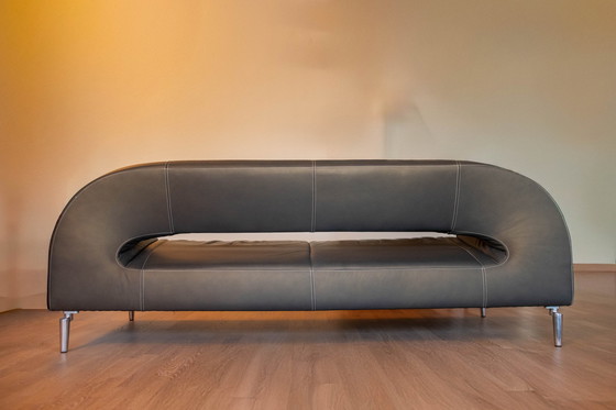 Image 1 of Sofa And 2 Swivel Chairs