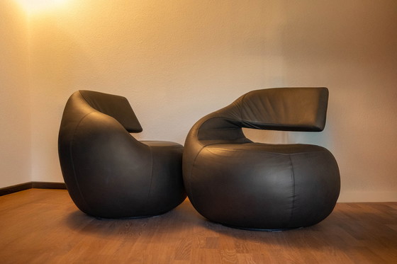 Image 1 of Sofa And 2 Swivel Chairs