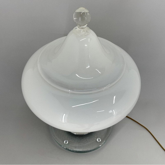 Image 1 of Italian vintage Murano glass table lamp by Carlo Nason for Mazzega, 1970s