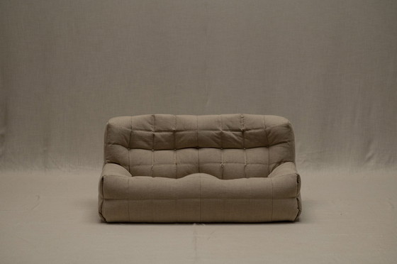 Image 1 of Kashima Two-Seater By Michel Ducaroy For Ligne Roset