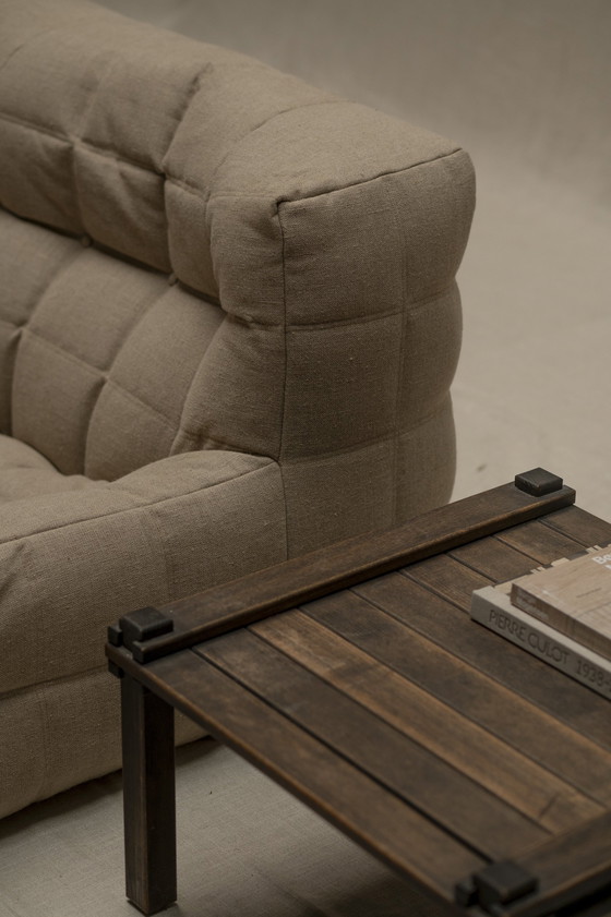 Image 1 of Kashima Two-Seater By Michel Ducaroy For Ligne Roset