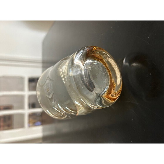Image 1 of Set of 8 vintage glasses with iridescent reflections, 1970