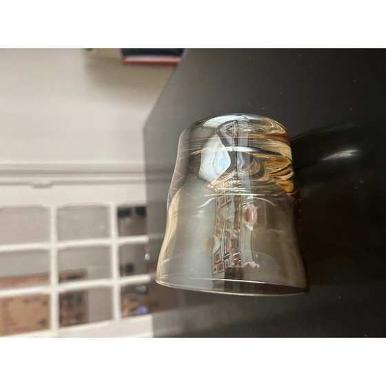 Image 1 of Set of 8 vintage glasses with iridescent reflections, 1970