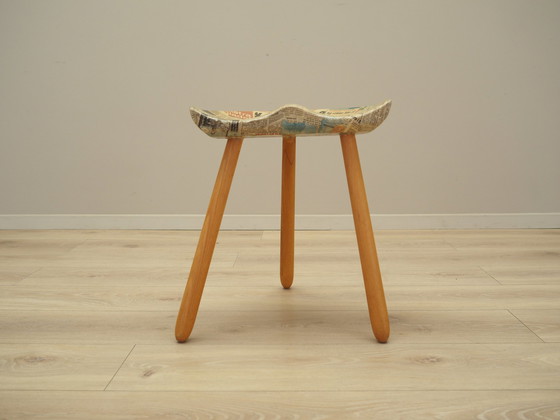 Image 1 of Tripod Stool, Danish Design, 1950S, Designer: Arne Hovmand-Olsen