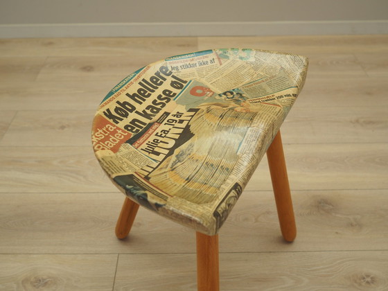 Image 1 of Tripod Stool, Danish Design, 1950S, Designer: Arne Hovmand-Olsen