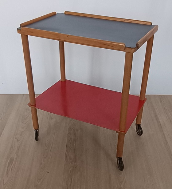 Image 1 of fifties serving trolley