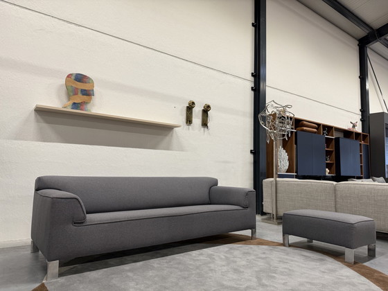 Image 1 of Pode Edit Sofa 3.5 Seater Fabric + Hocker