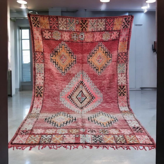 【Vintage rug】156×92cm　ブルガリア産　ウール　ファーラグ Vintage rug】156×92cm ブルガリア産 ウール ファーラグ