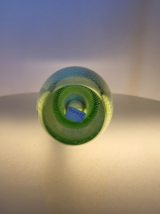 Image 1 of Scandinavian glass vase Per Lütken for Holmegaard, Denmark, 1950