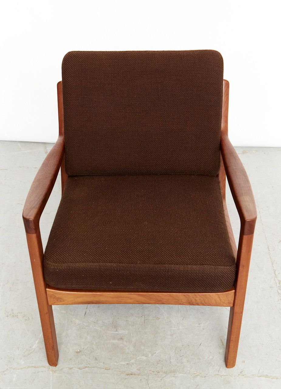Ole Wanscher Mid-Century Easy Chair 