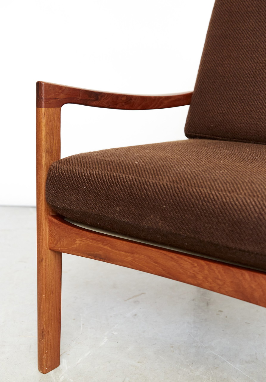 Ole Wanscher Mid-Century Easy Chair 