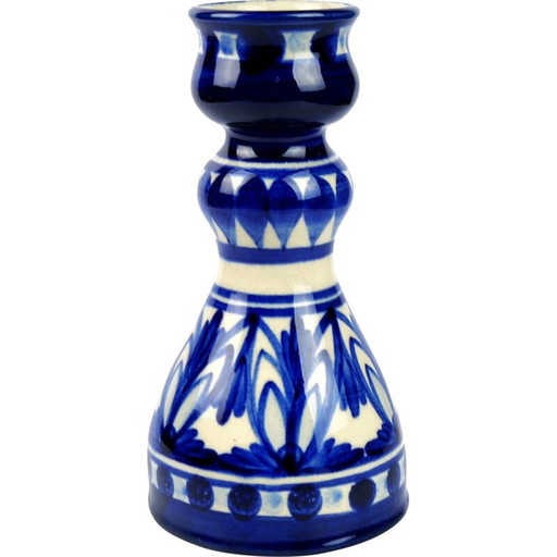 Jarrón de cerámica rústica vintage para Kll Karl Louis Lehmann, Alemania, década de 1950