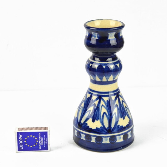 Image 1 of Vintage rustic ceramic vase for Kll Karl Louis Lehmann, Germany 1950s