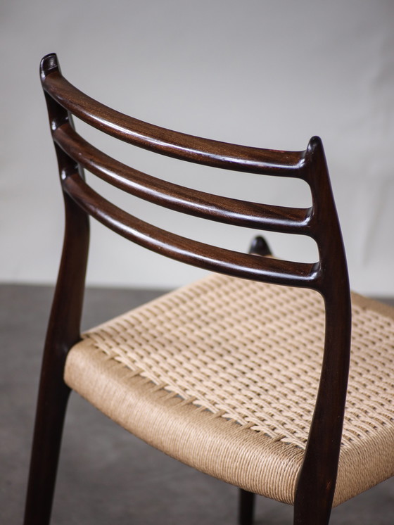 Image 1 of 4x N.O. Møller dining chairs 78 Danish design