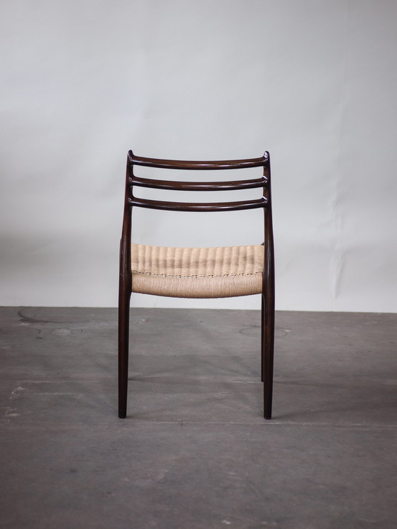 Image 1 of 4x N.O. Møller dining chairs 78 Danish design