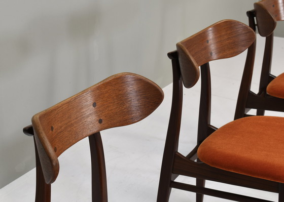 Image 1 of 4x Louis van Teeffelen dining chairs