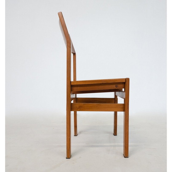 Image 1 of Set of 6 vintage chairs by Giuseppe Rivadossi, Italy 1980