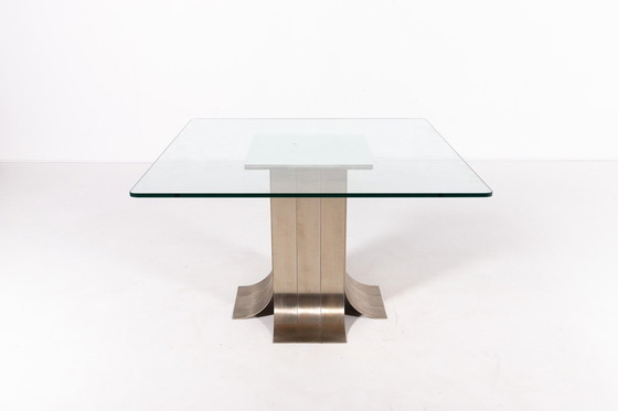 Image 1 of Architectural Italian Design Table, 1970’S